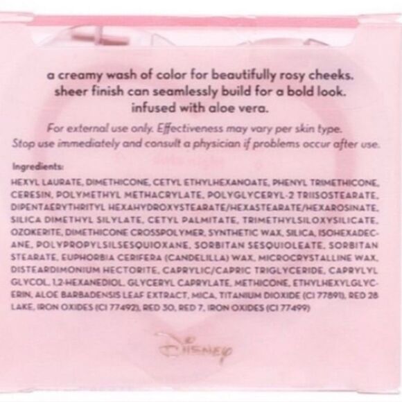 The Crème Shop | Disney Minnie: Cream Blush Balm in "Date Night" NEW - Picture 2 of 3